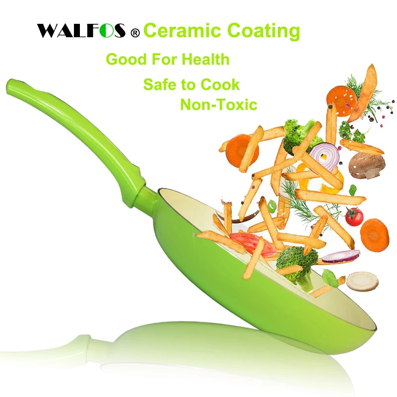 Антипригарная сковорода с керамическим покрытием Индукционная сейф для духовки