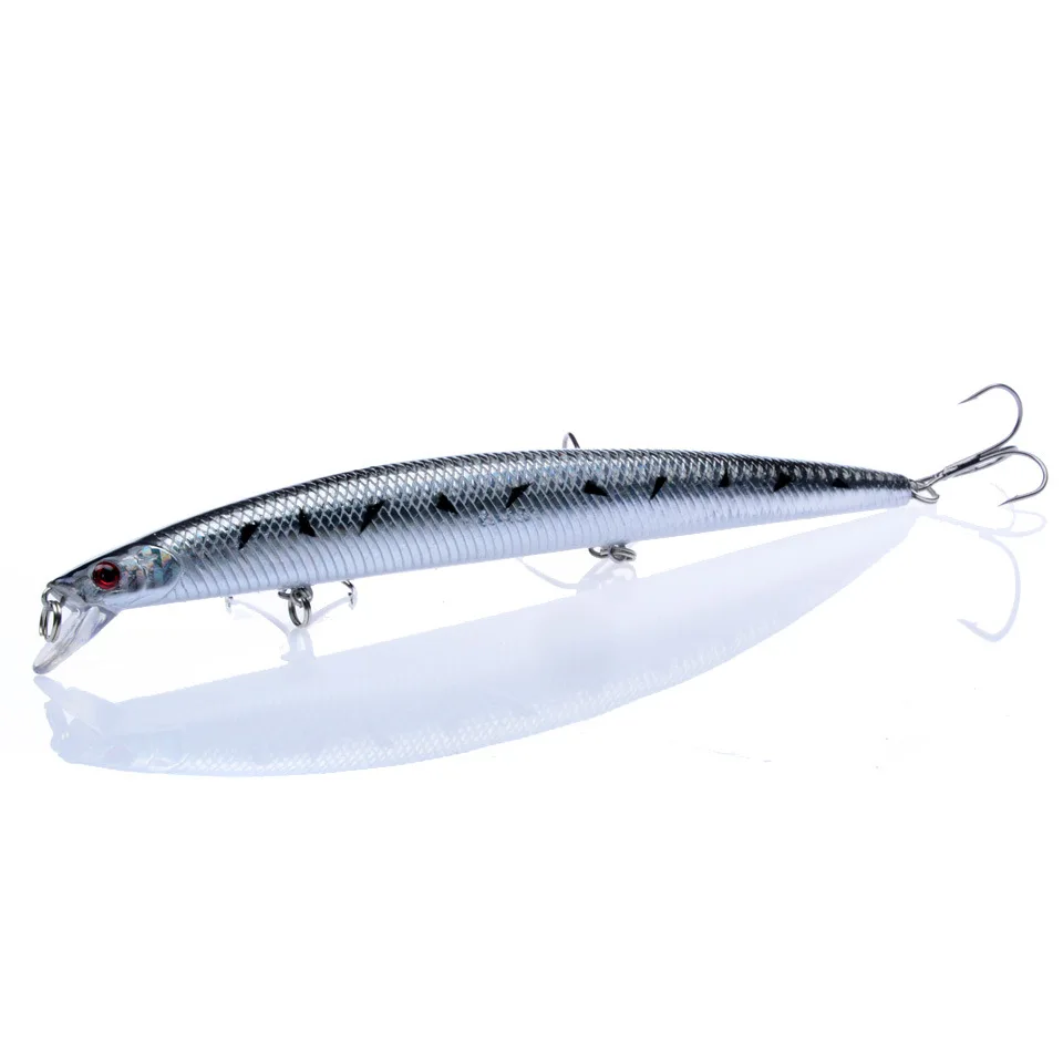 Блесна рыболовная приманка 18 см 23 8 г Твердый воблер Crankbait 3D глаза искусственная