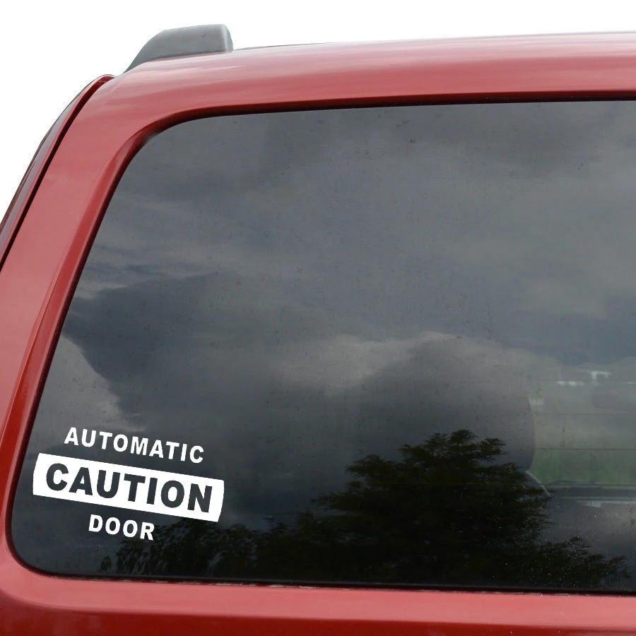 QYPF 14 9 см * 7 8 Автоматическая дверная графическая Предупредительная отметка