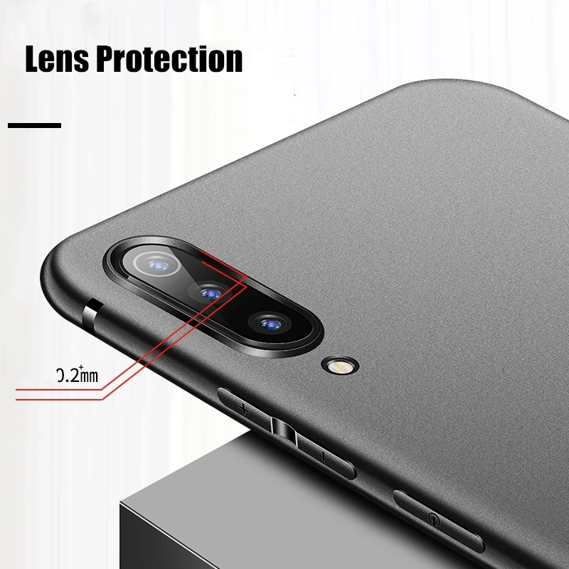 Чехол KEYSION для Xiaomi Mi 9 Mi9SE мягкий силиконовый матовый тонкий чехол-накладка из ТПУ
