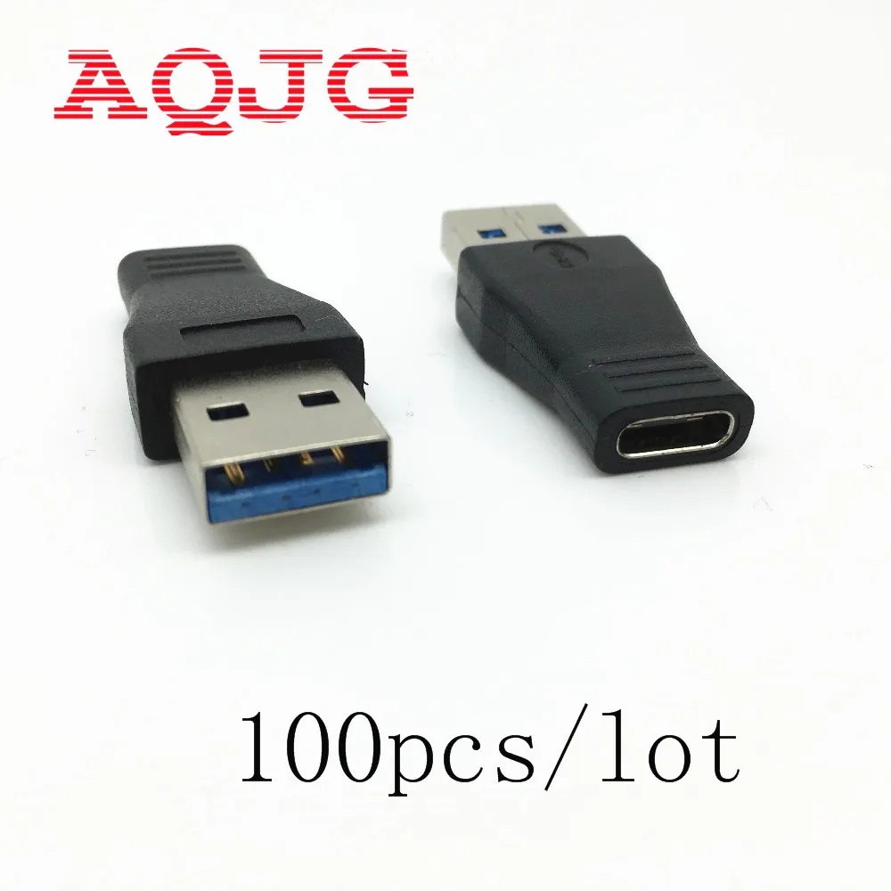 

USB 3.1 Type C Adapter USB 3.0 Male to USB-C Female Adapter Converter for Macbook Huawei P9 Xiaomi 4C Nexus 5X 6P