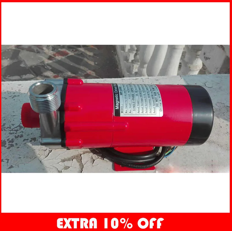 Высокотемпературный Магнитный насос из нержавеющей стали 304 120 градусов для