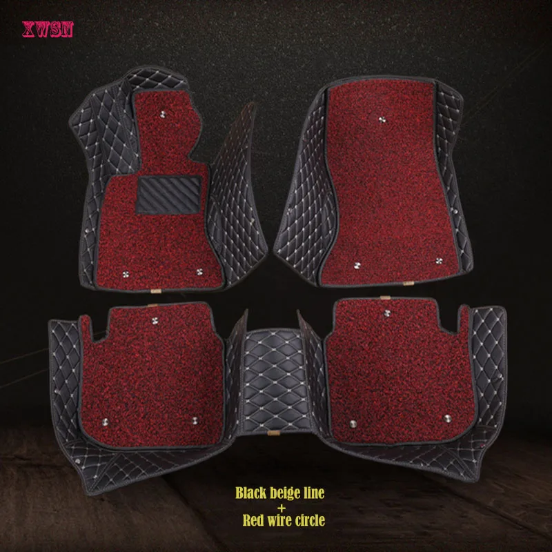 

XWSN custom car floor mats for suzuki jimny ignis liana wagon r alto grand vitara swift SX4 floor mats for cars