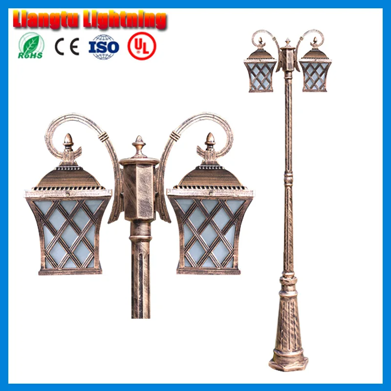 

3 meter landscape road light lawn lamp with pillar rod waterproof with road lamp outdoor street light