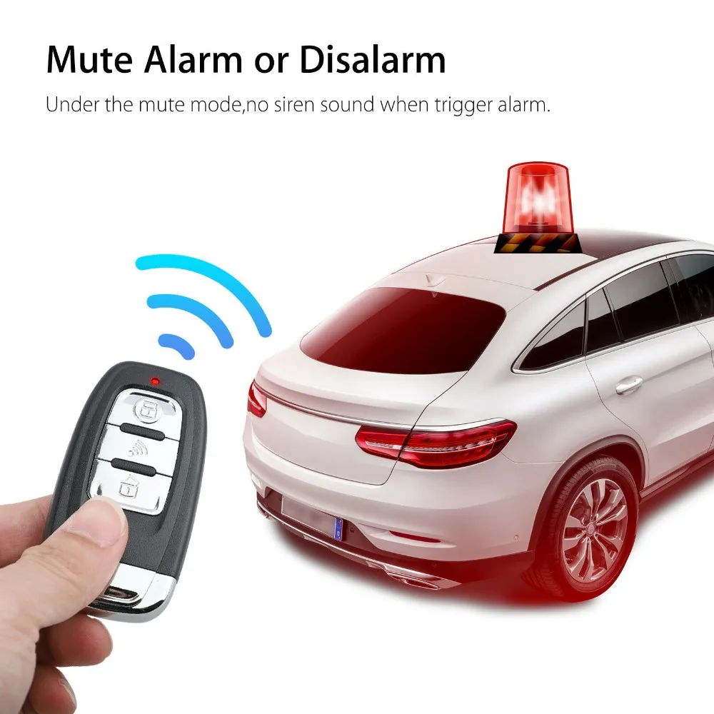 Free Shipping 9Pcs Car SUV Keyless Entry Engine Start Keyless Alarm System Push Button Remote Starter Stop Auto Car Accessories