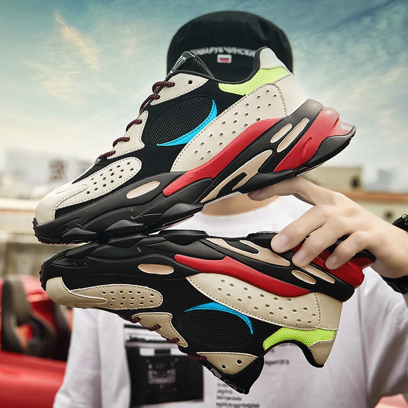 Мужские кроссовки для баскетбола на открытом воздухе массажная сетка Falcon W Walking