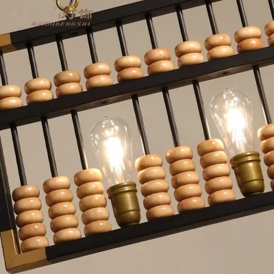 Лофт стиль креативный Железный Droplight LED подвесные светильники для столовой бара