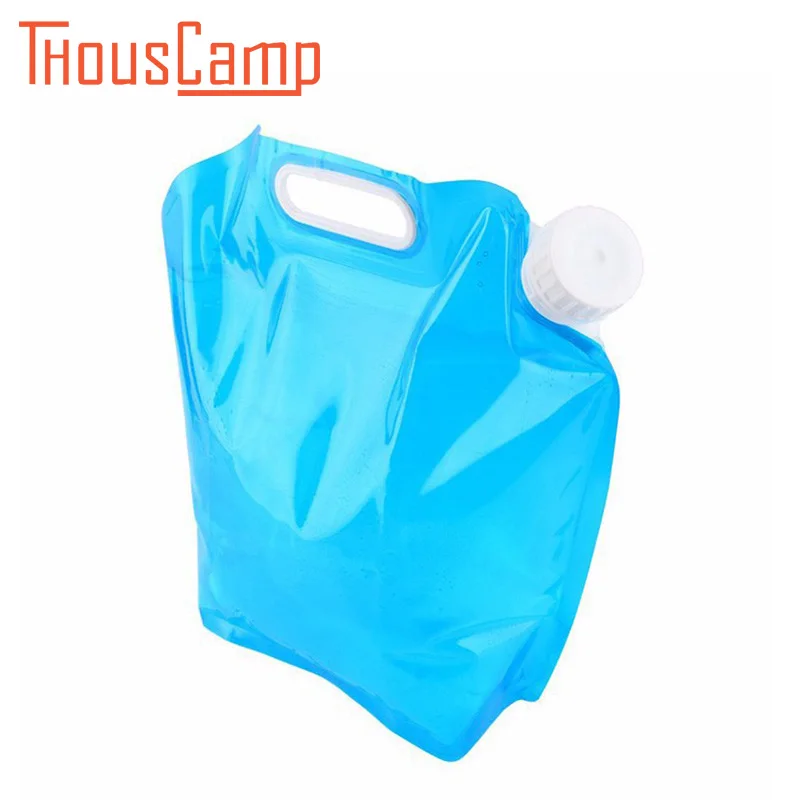 Портативная складная сумка для хранения воды 5L походная походов походов|water bag