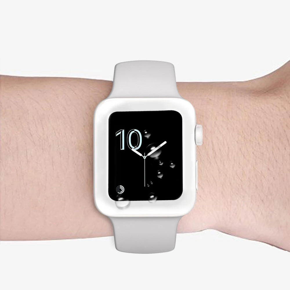 Для Apple Watch Series 1 2 Premium стеклянная пленка 38 мм Настоящее Закаленное стекло Защита