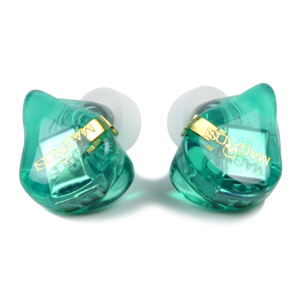 Новый NiceHCK MAGAOSI K5 5BA привод в ухо наушник 5 уравновешенного якоря Hi Fi контроль