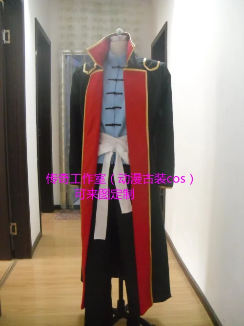 

2016 Gintama Shinsuke Takasugi Косплей Костюм