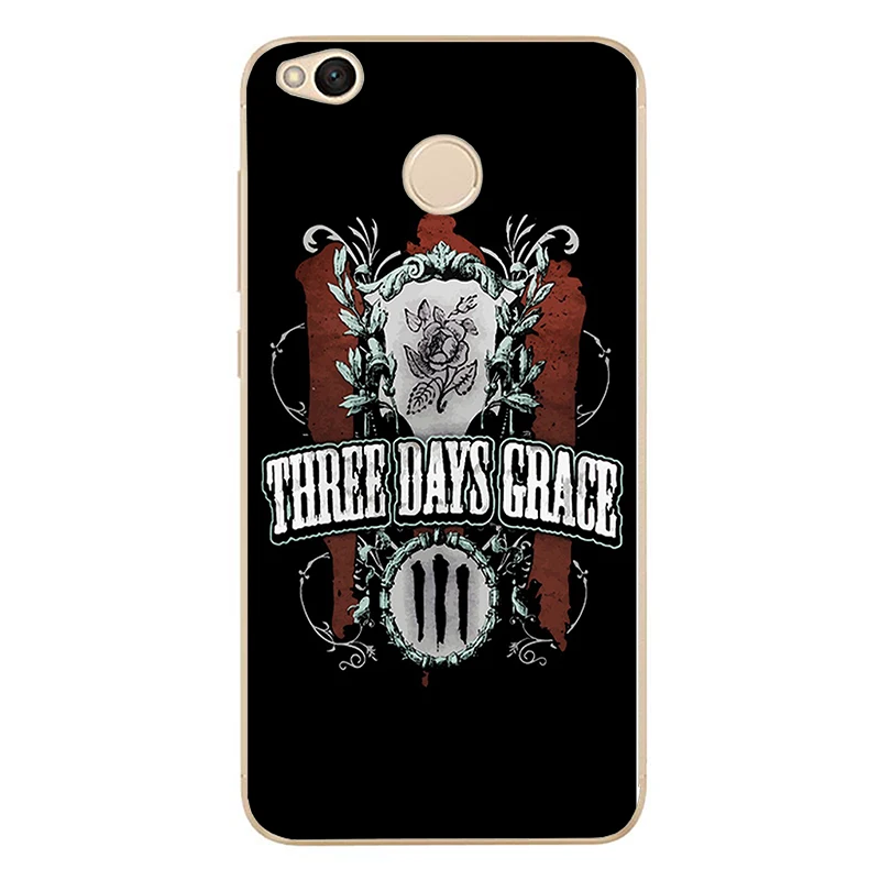 Чехол Three Days Grace мягкий силиконовый чехол из ТПУ для телефона redmi4A 4X 5 5a 5Plus note4 xiaomi 4