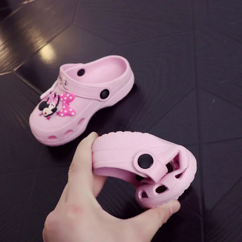 Disney Micky 2018 Sandals Boys Girls Toddler Beach Slipper Kids Baby Cute Cartoon Childrens Casual Shoes Summer EVA Anti-slip | Детская