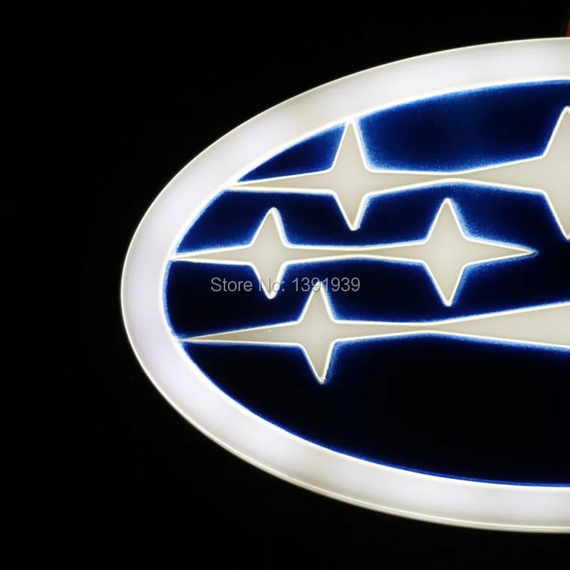СВЕТОДИОДНЫЙ Автомобильный светильник 140x73 мм красный/синий/белый для Subaru Outback