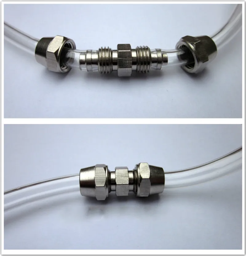 Лучшая цена аквариум 2 способа высокого давления СО2 соединитель воздушной