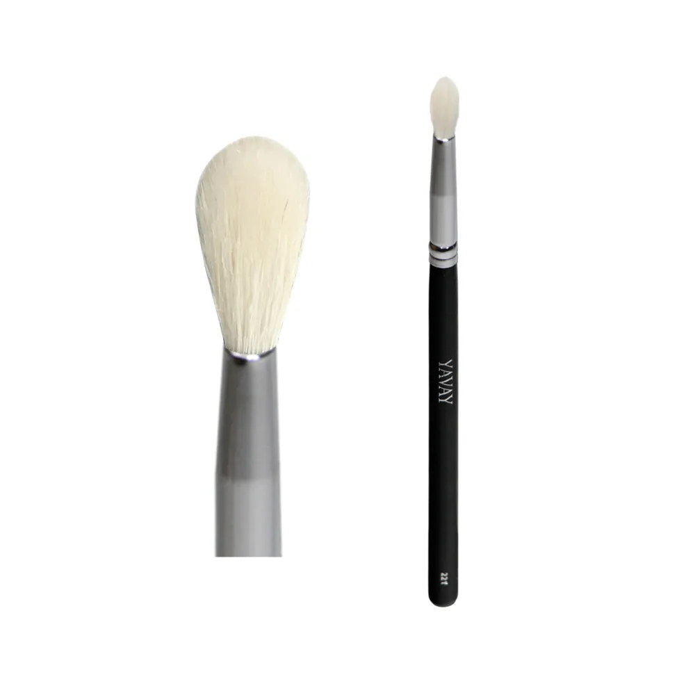 YAVAY 221 люкс мягкая складка Лучшие натуральные синтетические волосы смесь