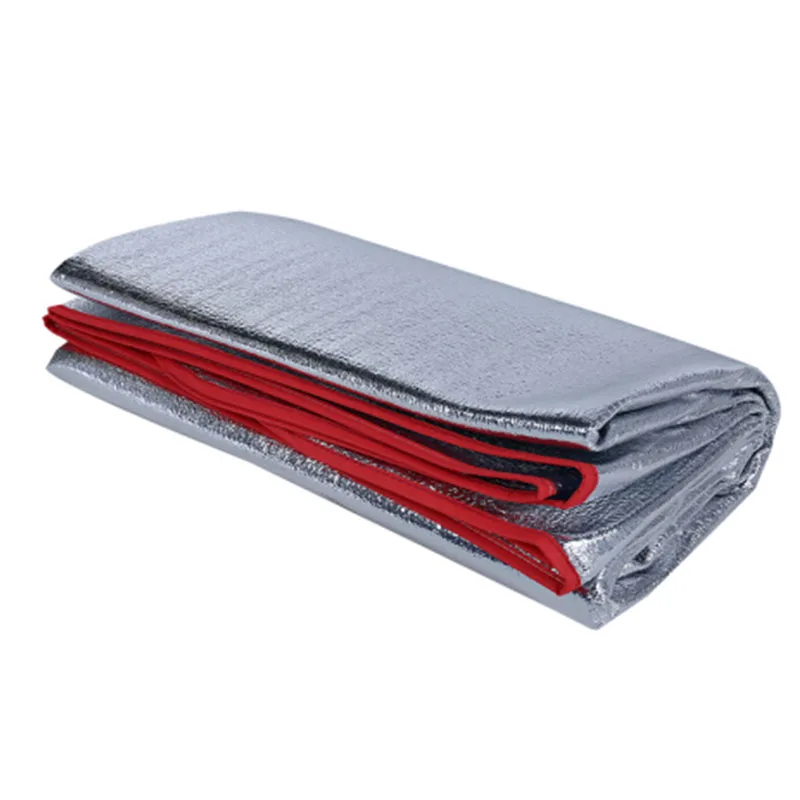 Водонепроницаемый алюминиевый коврик для кемпинга из фольги EVA складной