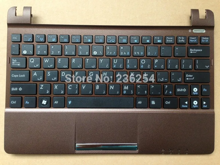 Новая клавиатура для ноутбука Asus EeePC SeaShell X101 X101H X101CH с черным/коричневым/Mei-red C Case