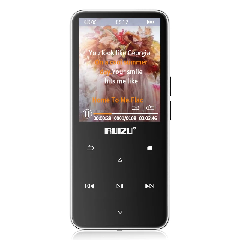 Новый MP3-плеер RUIZU D10 с Usb 8 ГБ 16 2 4 дюйма HD цветной экран высокое качество видео