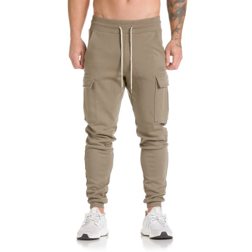 

2018 High quality Brand pants Fitness Casual Elastic Pants bodybuilding clothing casual camouflage sweatpants joggers pants