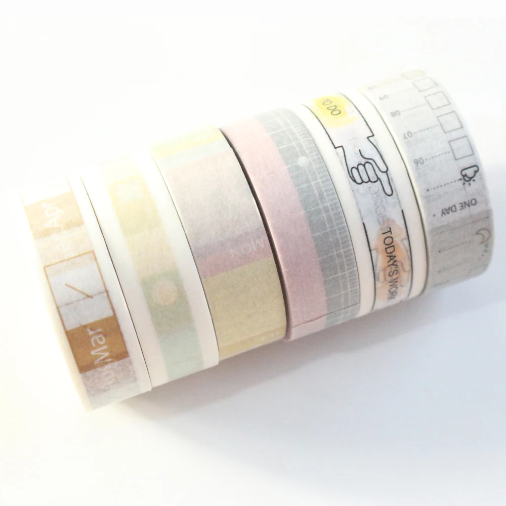 Domikee новый милый мультяшный Органайзер времени Васи лента для планировщика