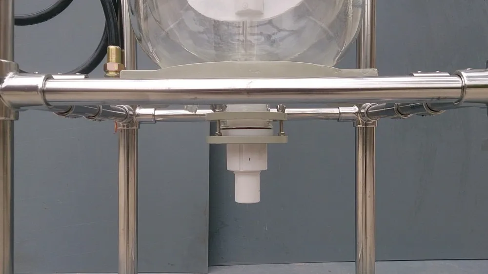 

SF-10Liter Chemical Lab Glass reactors Jacketed cooling /Pilot plant glass lined reactor