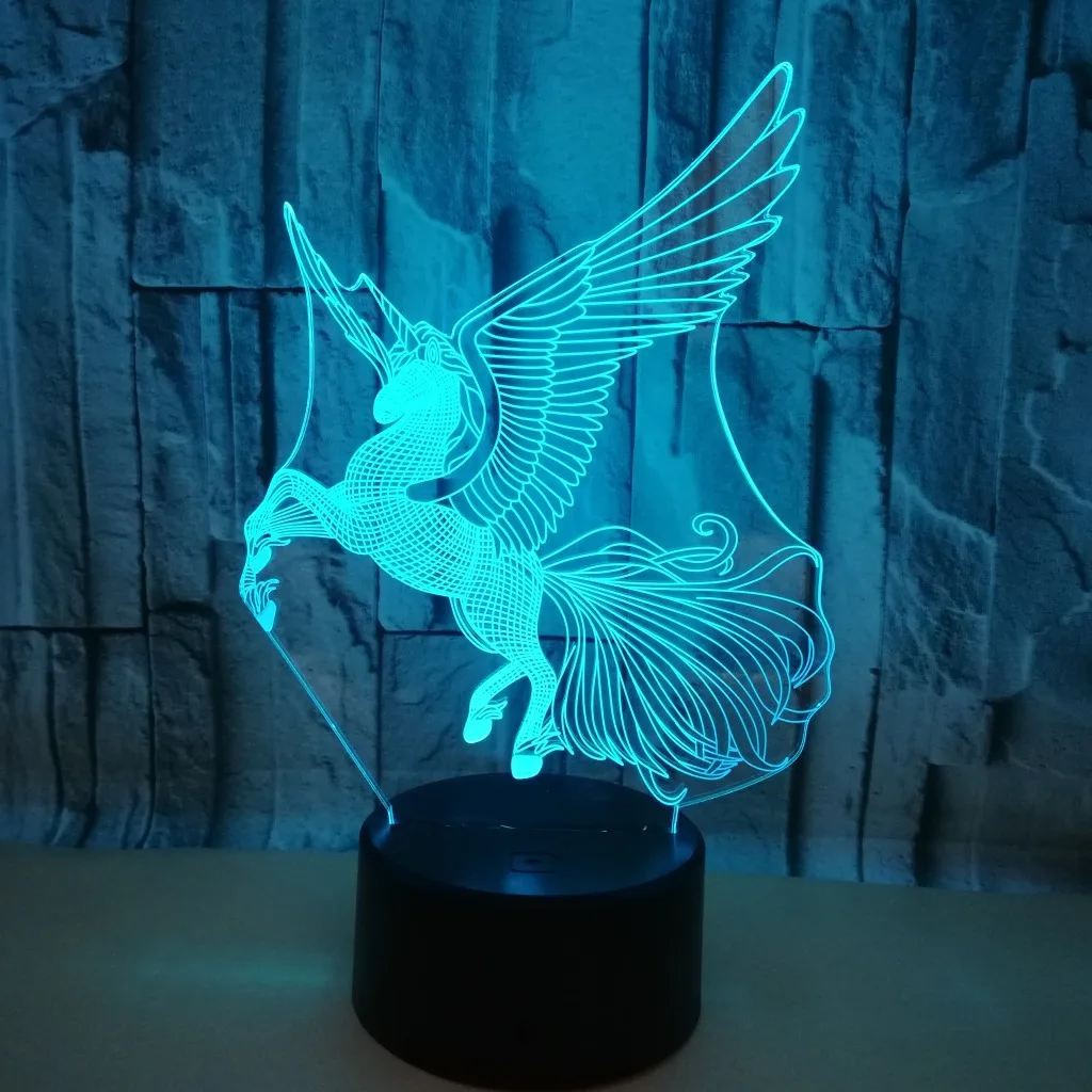 3d креативная маленькая настольная лампа светодиодное украшение индивидуальный