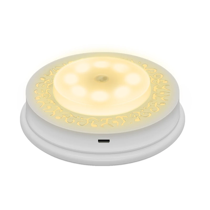 Motion Sensor Led Light 3 Modes 8LED Rechargeable LED Night with USB Cable Auto On/Off Cordless Wall Ligh | Лампы и освещение