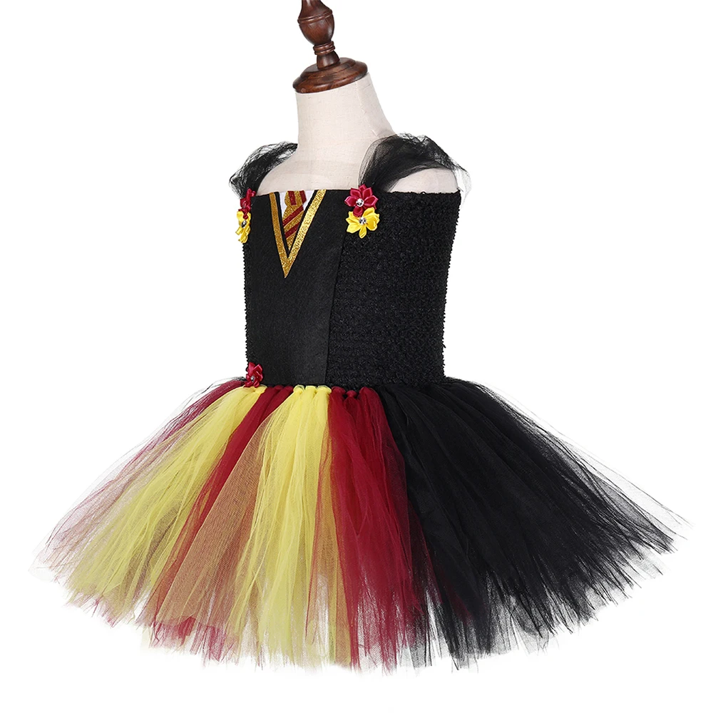 Harris Wizard Girls Tutu Dress with Magic Wand Kids Birthday Party Fancy Carnival Christmas Halloween Cosplay Costume | Детская одежда