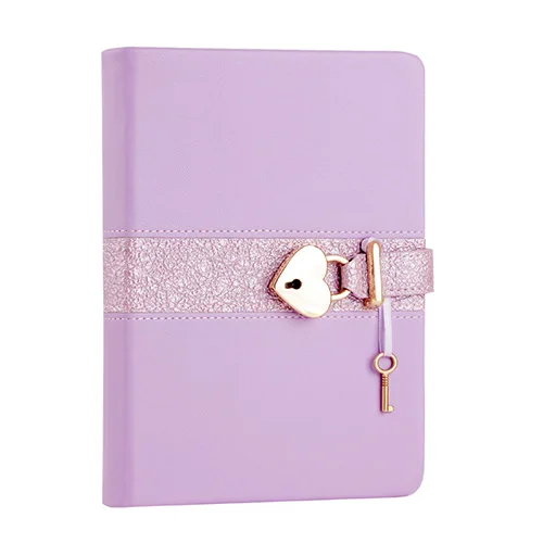 lavender MY SECRET DIARY-блокнот в полоску - Цвет: lavender
