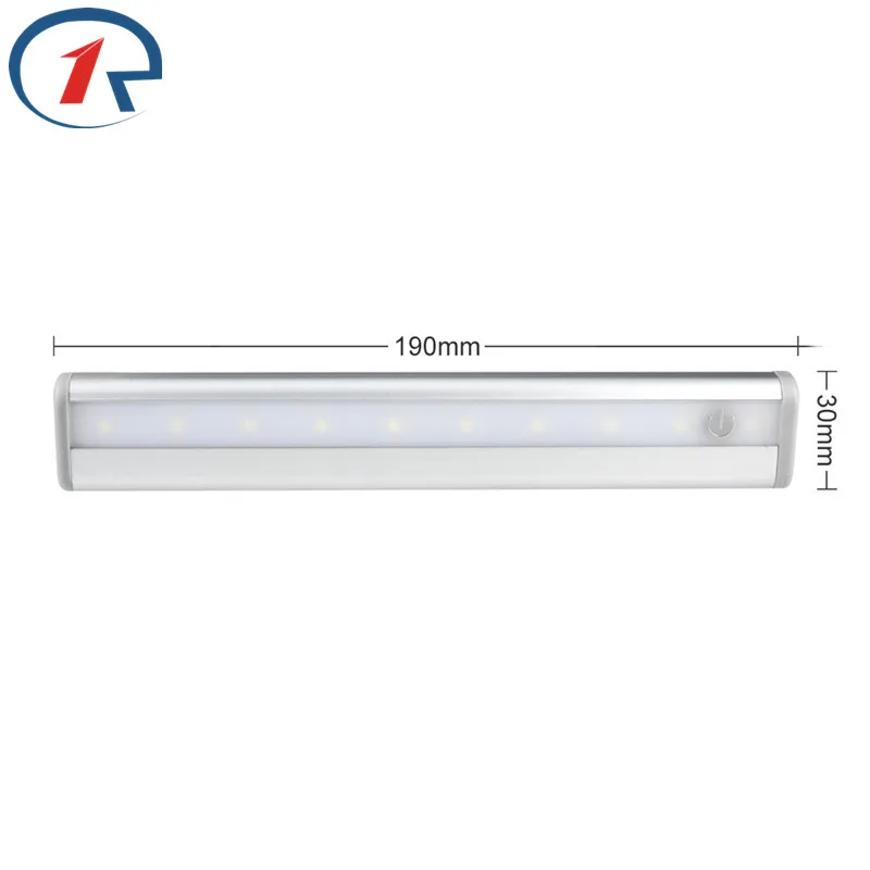Светильник ZjRight Energy saving 10 LED для шкафа, кухни, спальни, гардероба, туалета, стены, рабочего кабинета, балкона, внутреннего пространства, лестницы, ночного освещения.