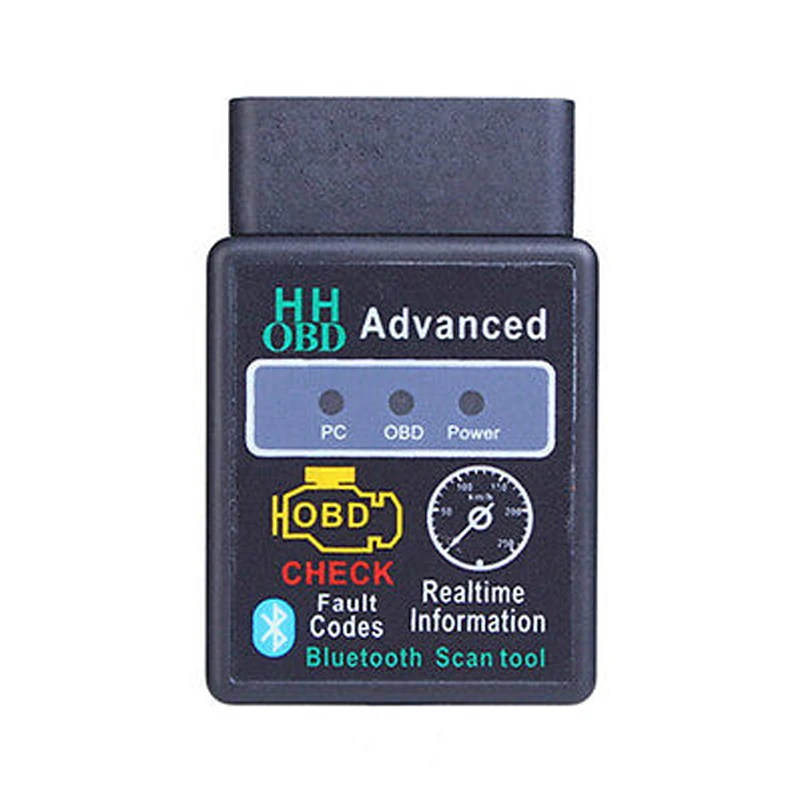Новая версия ELM327 HH OBD Advanced Bluetooth V2.1 ODB2 OBDII Автомобильный диагностический сканер