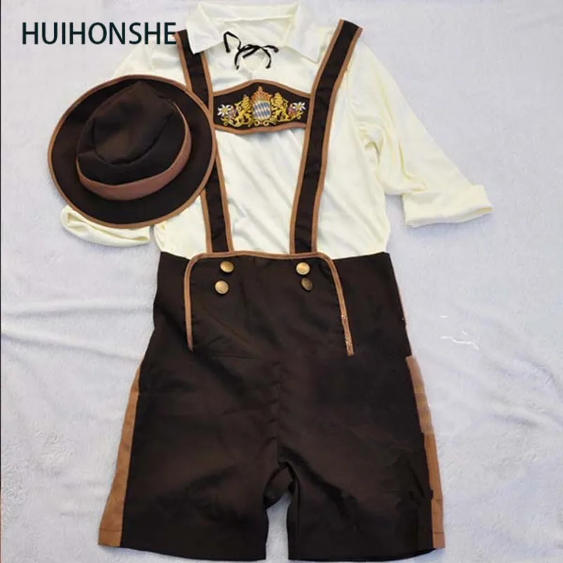 Размер M 2XL мужские костюмы Октоберфест Традиционная немецкая Баварская пивная