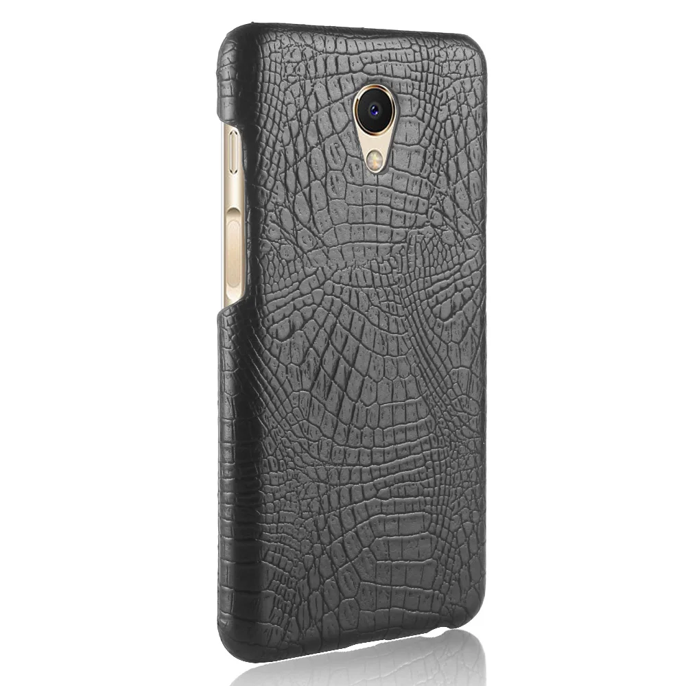 Для Meizu Meilan S6 роскошный чехол из искусственной кожи с крокодиловым узором для m6s 5 7