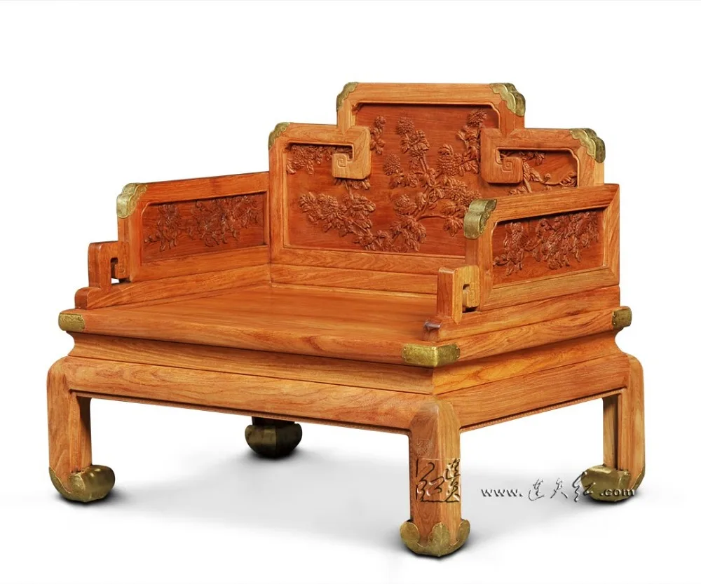 Мебельный набор для гостиной престол из Бирмы и палисандра 1 маленький чайный