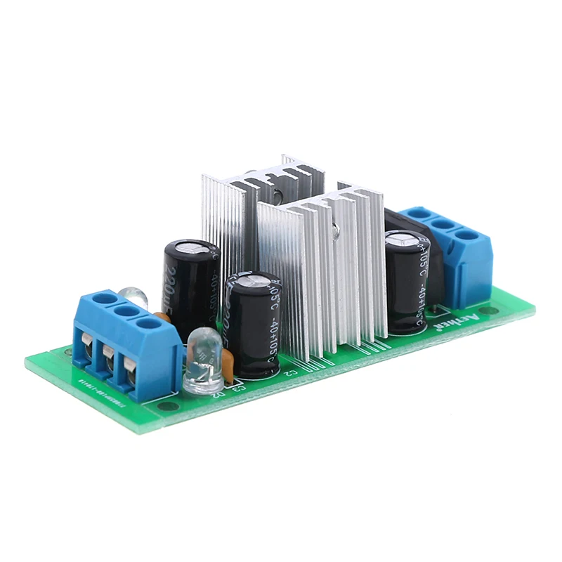 DC 12 ~ 24 В LM7809 + LM7909 9 в двойной регулятор напряжения выпрямительный мост модуль