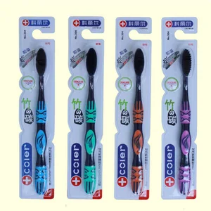 30 шт. Бесплатная доставка, зубная щетка с бамбуковым углем