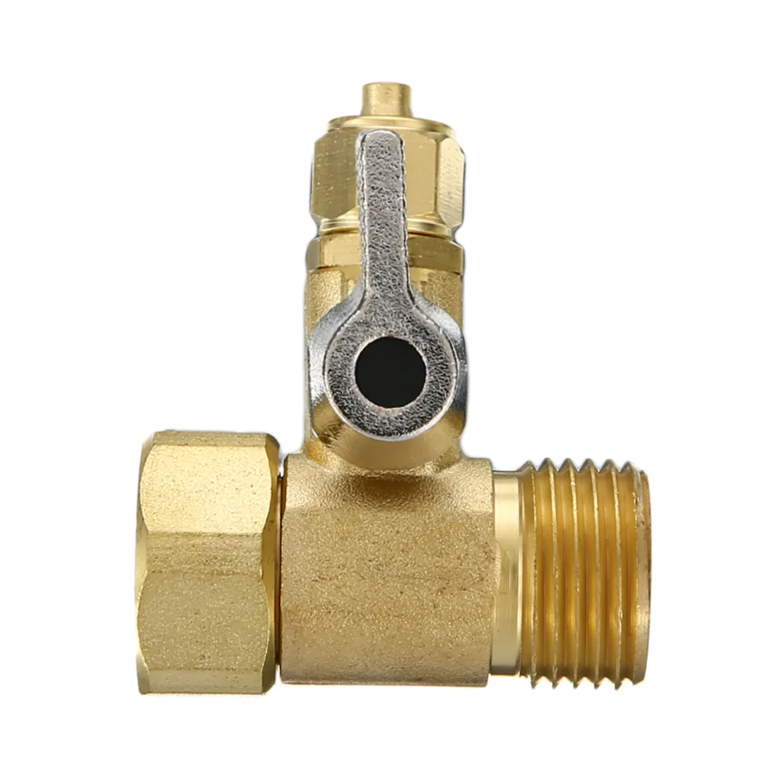 Латунный мяч для кормления от 1/2 ''до 1/4'' Адаптер фильтра воды соединитель