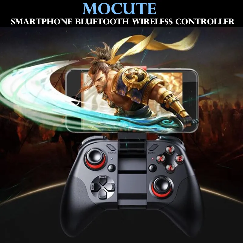 50 шт. Mocute 054 Bluetooth геймпад мобильный Джойстик Android джойстик беспроводной VR контроллер смартфон планшет ПК Smart tv игровой коврик