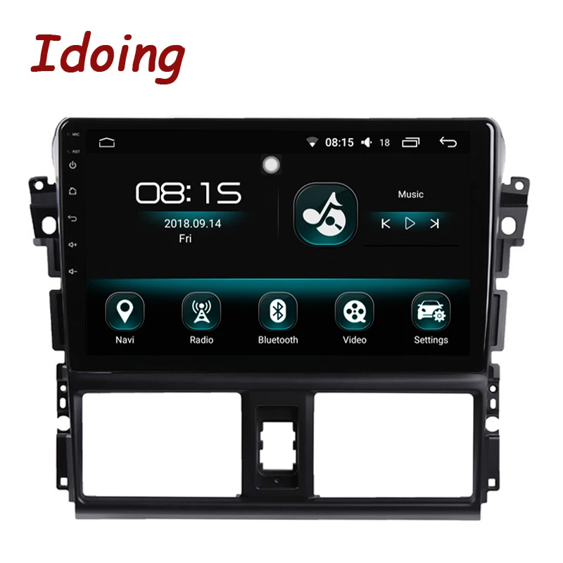 Idoing 10 2 &quot4 г + 64 2.5D Octa Core 1 Din автомобильный Радио Android 8 0 мультимедийный плеер