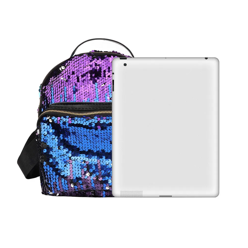 Женский рюкзак Aelicy из искусственной кожи с блестками|bling backpack|fashion women backpackwomen backpack