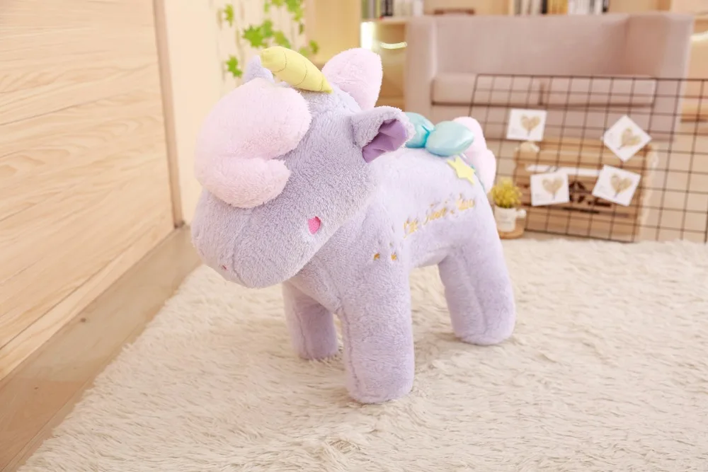 Kawaii Мультяшные мягкие животные детские куклы единорог плюшевые игрушки подарки