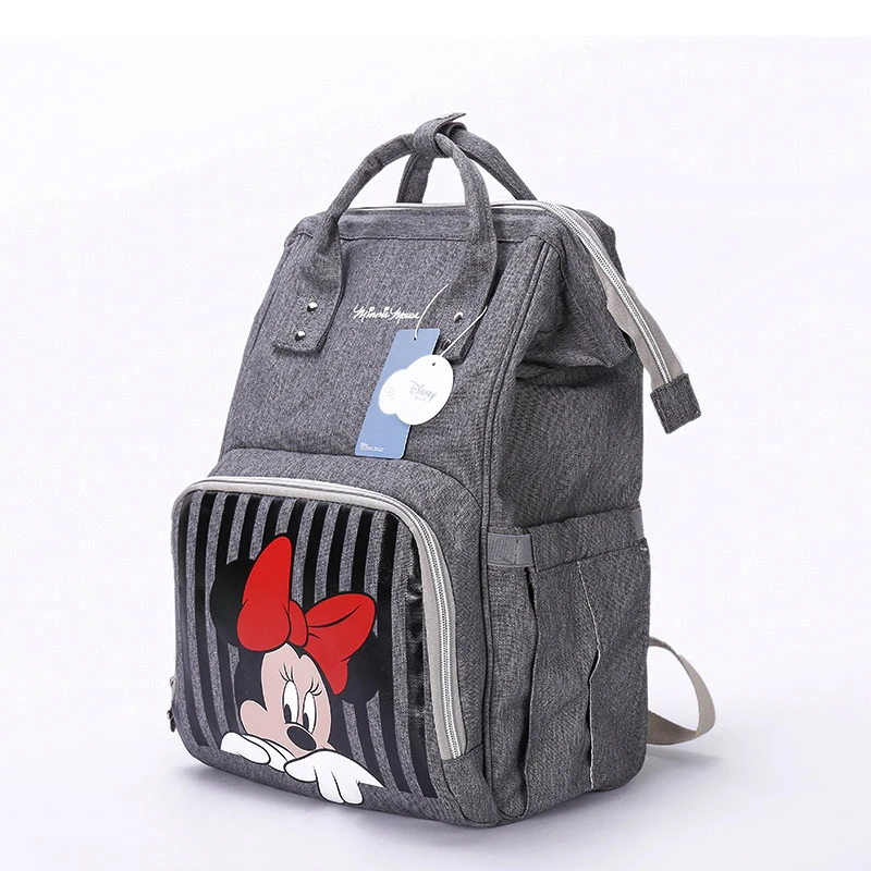 Сумка для подгузников для мам disney, сумка для кормящих подгузников для мам, сумка для ухода за ребенком, рюкзак для путешествий, дизайнерские сумки с Микки и Минни, новая сумка