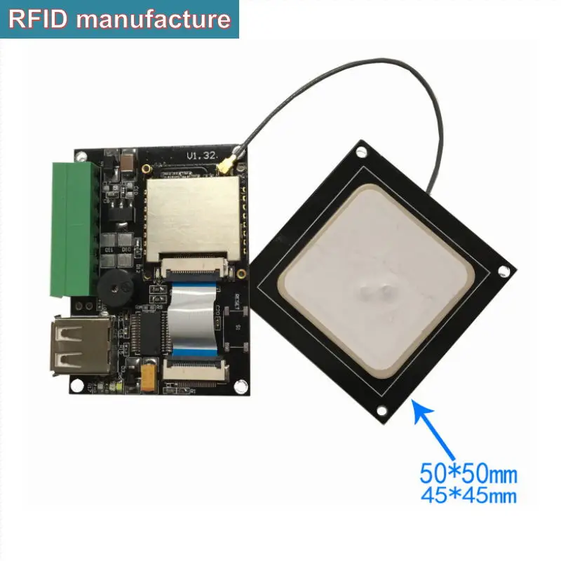 

2db iuhf ceramics antenna rfid iso18000 860mhz 960mhz for tcp ip long distance rfid reader on inventory management