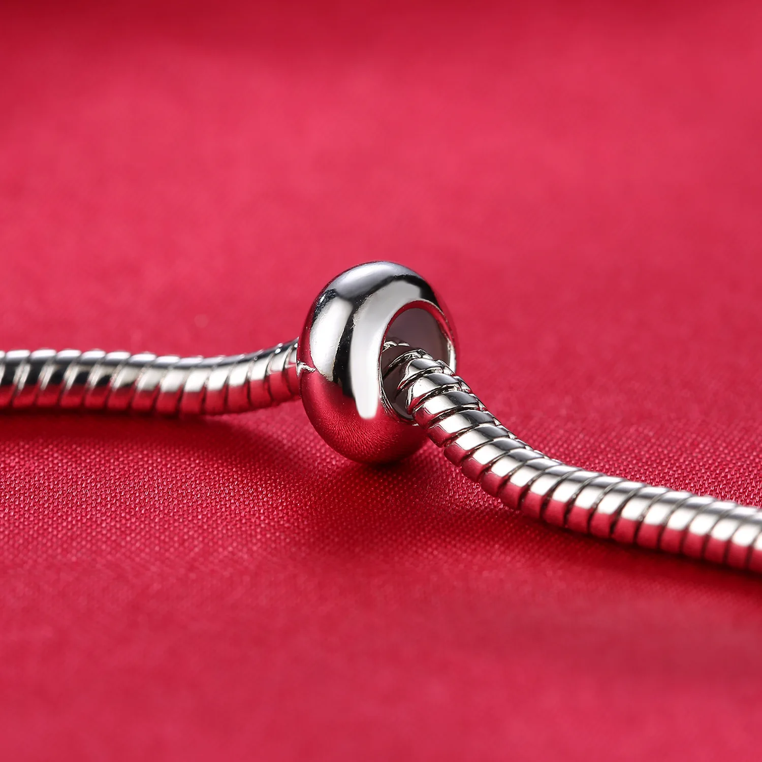 Новый оригинальный сплав бисера Простой Круглый Круг разделитель Шарм подходит