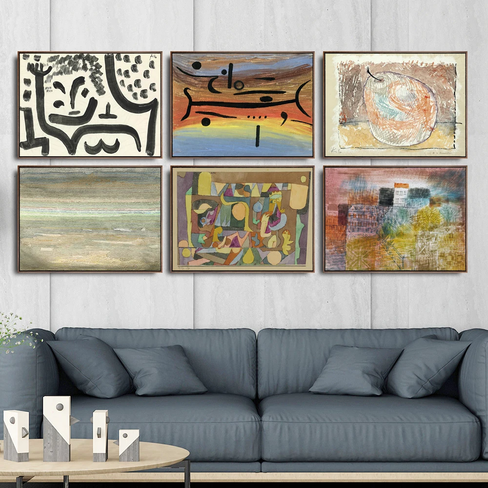 Украшение дома художественные настенные картины Фро гостиная холст с печатью