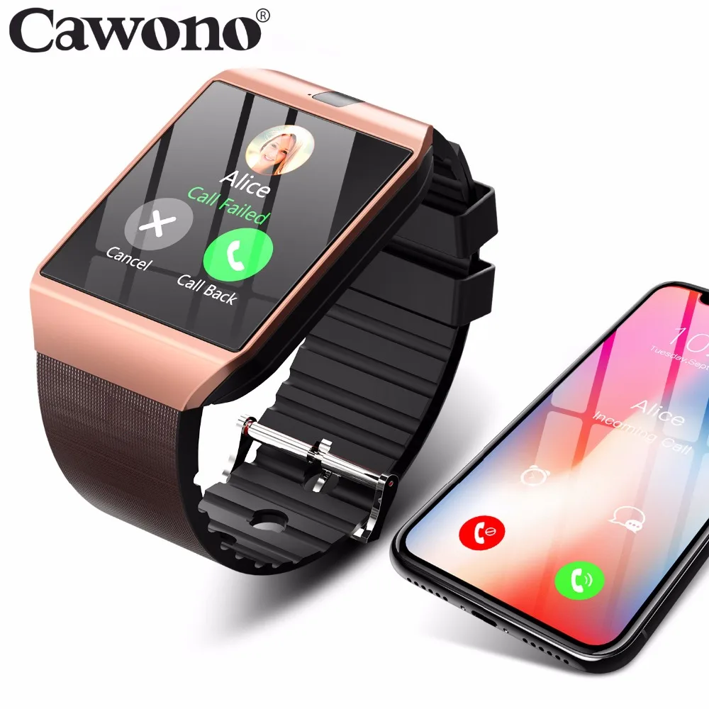 Cawono умные часы для детей смарт детские DZ09 SmartWatch Bluetooth smart watch мужские телефон