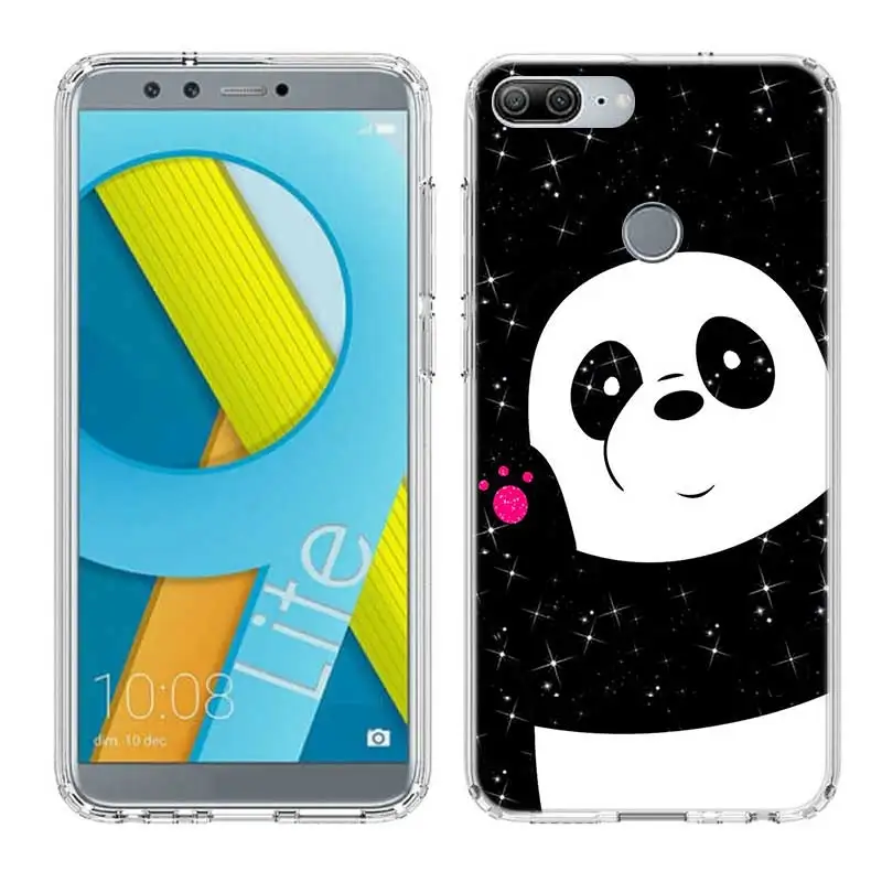 Cute Cartoon Panda Soft TPU Print Hull Case For Huawei Honor 8X MAX 8 9 10 lite 7 7X 6X V9 Play V20 Frosted Fundas Cover |