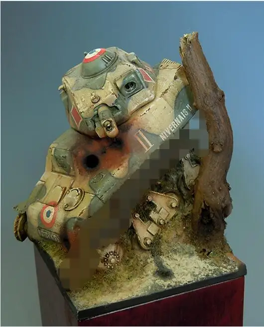 1/35 сценическое основание 60 мм * (без гусеницы) миниатюрная модель из смолы gk без