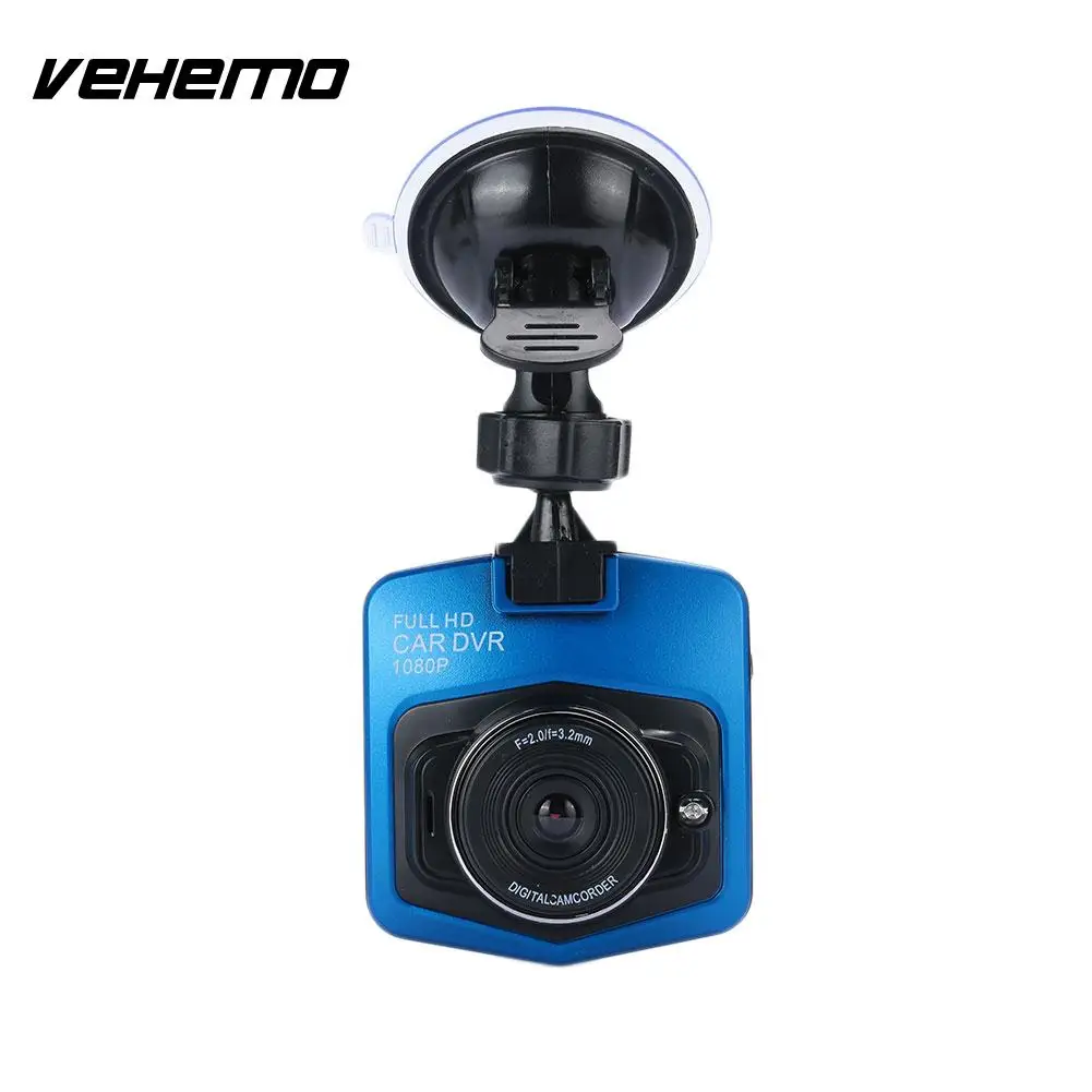 Vehemo 170 градусов 1080 P Dash Cam автомобиля Камера видео Регистраторы DVR прочные вождения